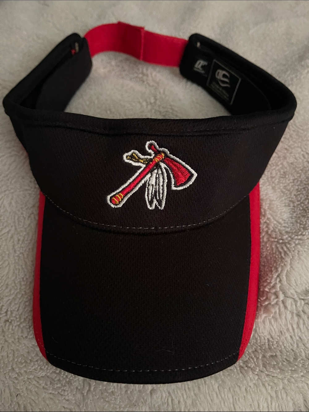 OC sports visor one size black unisex